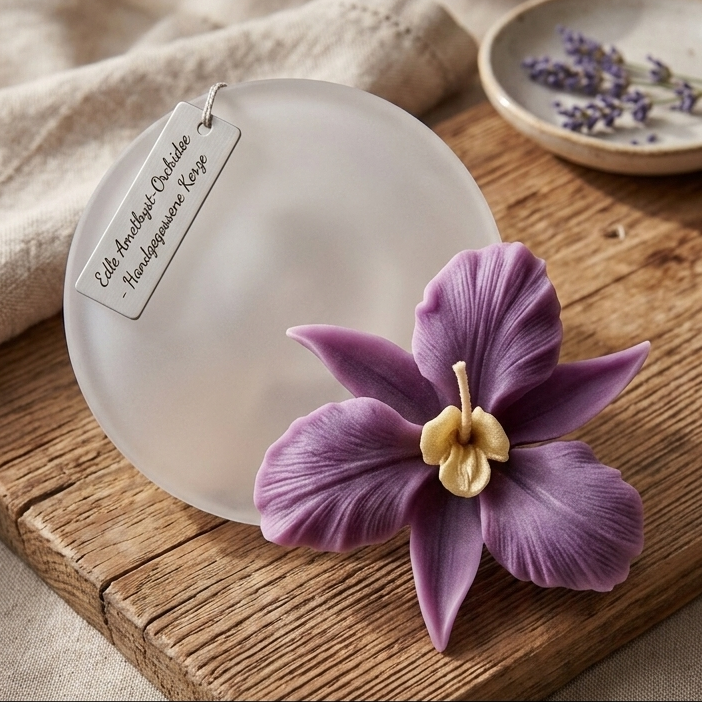 Amethyst Orchid Zen Stone